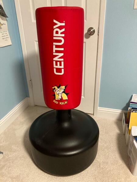century kid kick punching bag