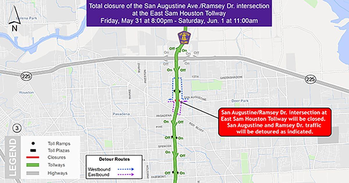 29 Houston Toll Road Map - Maps Online For You