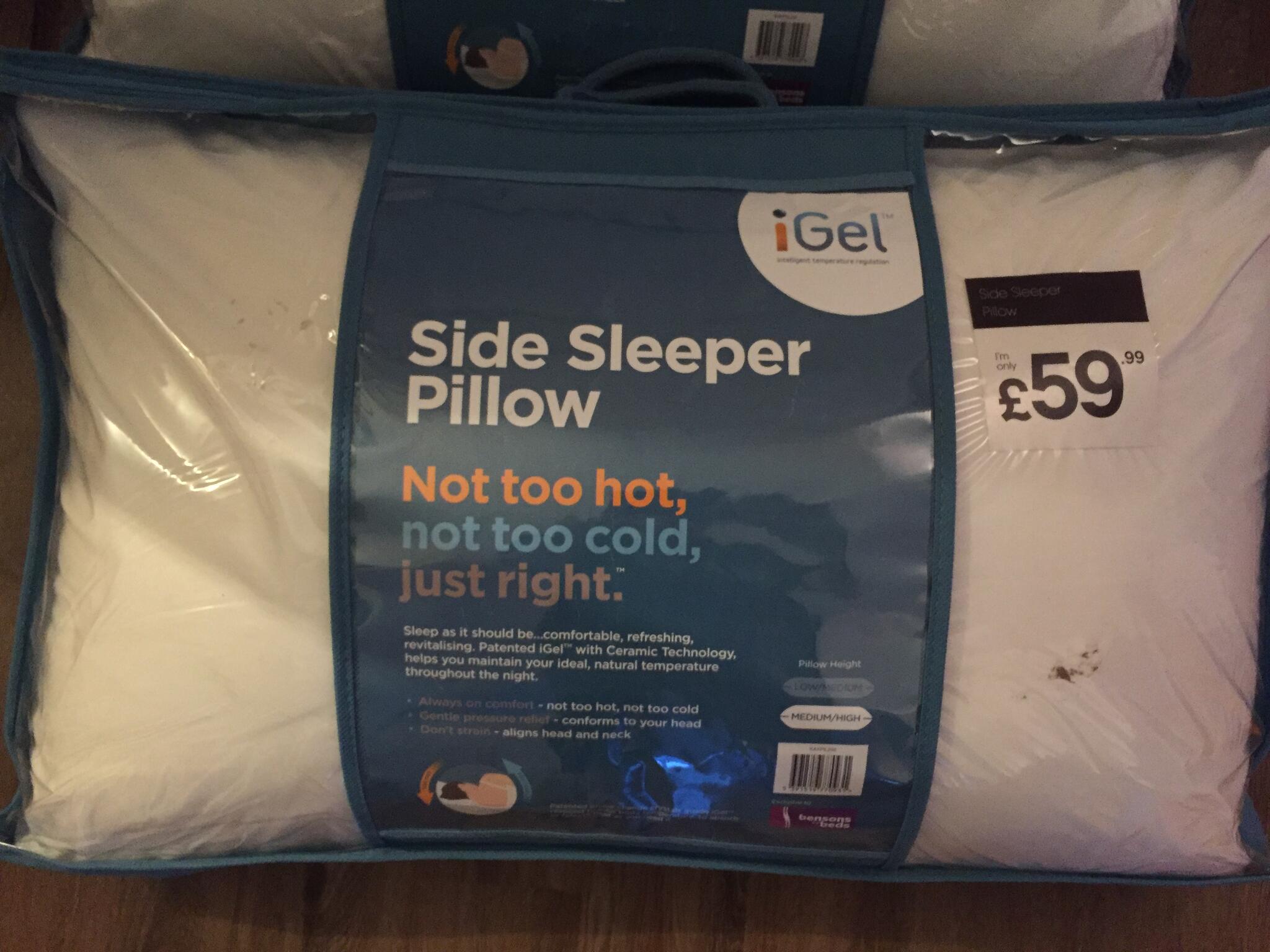 igel pillow side sleeper