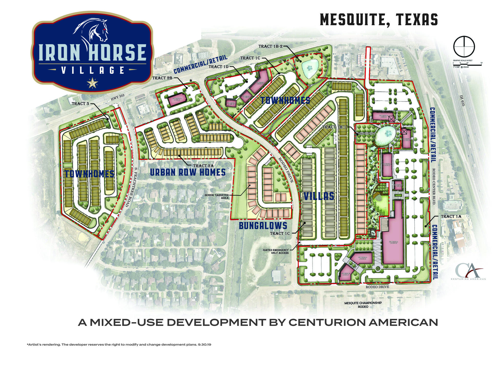 Mesquite breaks ground on 54acre mixeduse community, Iron Horse