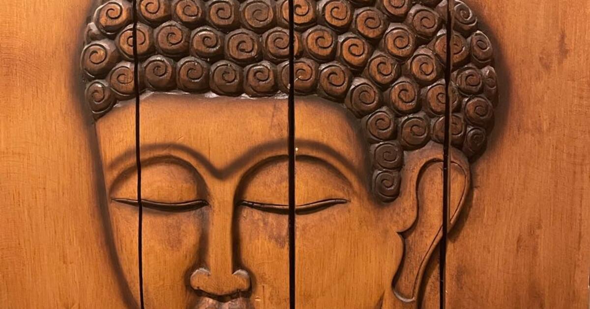 Wooden Buddha wall art for 20 in Portland, OR Finds — Nextdoor