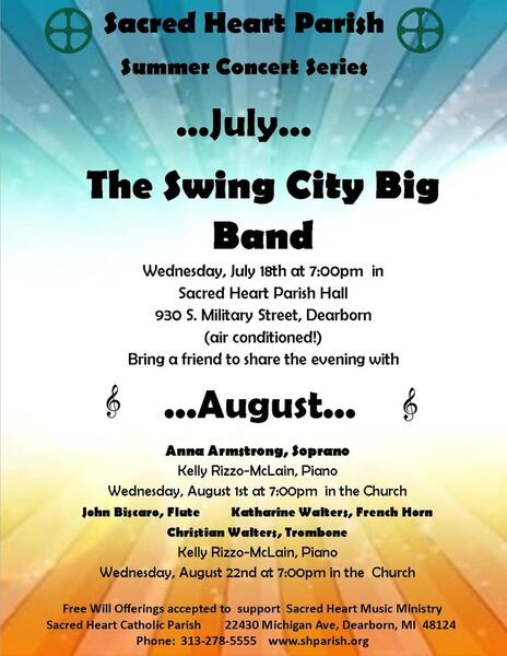 Jul 18 The Swing City Big Band Nextdoor