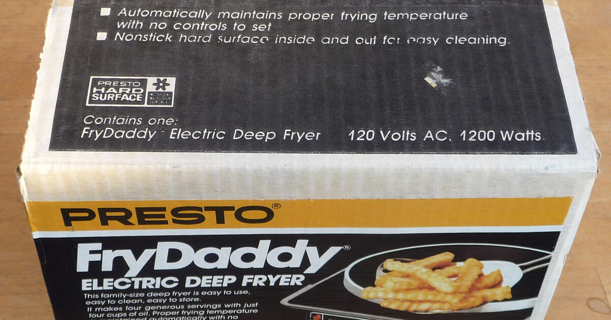 Fry Daddy, new in box, vintage USA made for 20 in Napa, CA Finds