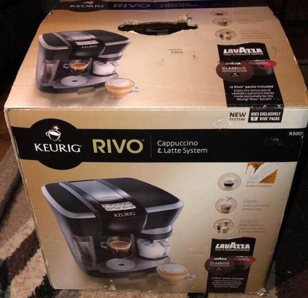 keurig rivo espresso cappuccino & latte system