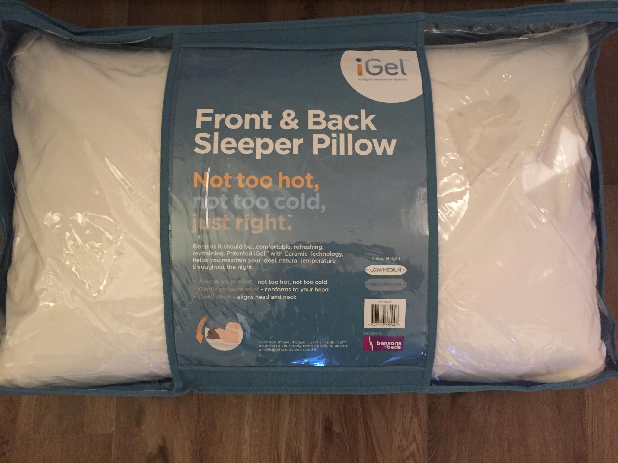 igel pillow side sleeper