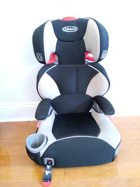graco affix highback booster seat with latch system