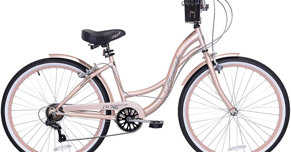 kmart rose gold bike