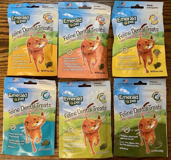 emerald pet feline dental treats
