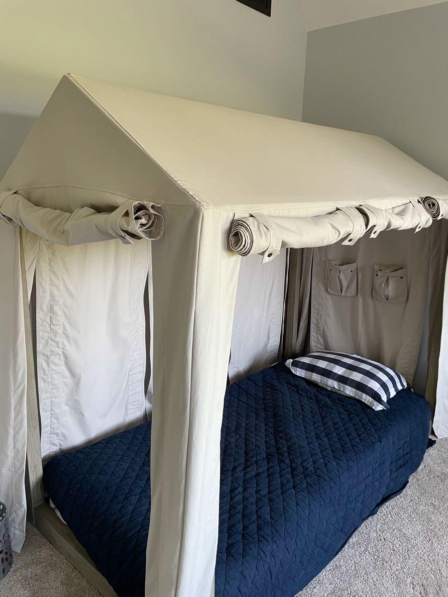 cole canvas tent bed