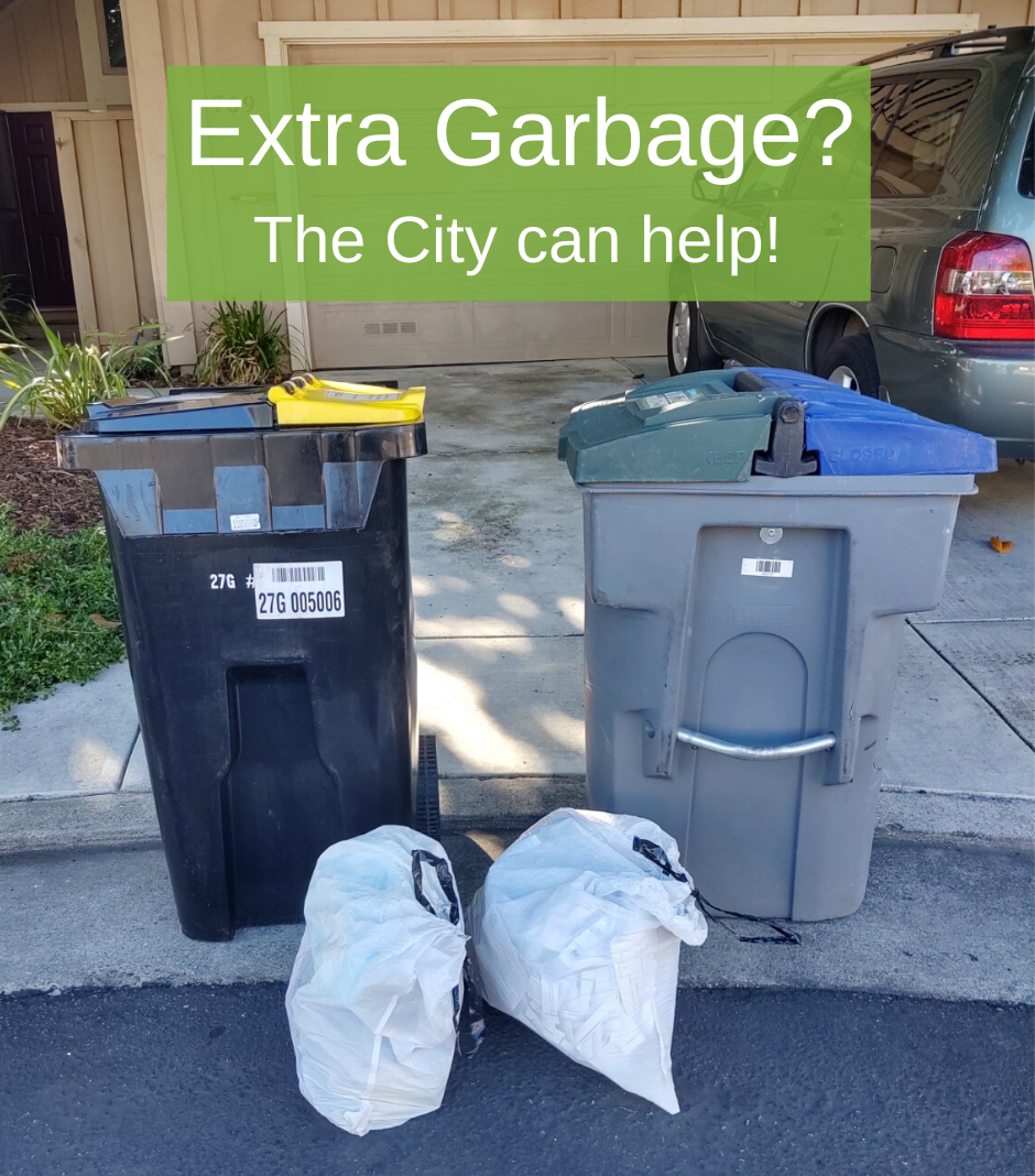 Extra Garbage? The City can help. (City of Sunnyvale) — Nextdoor — Nextdoor