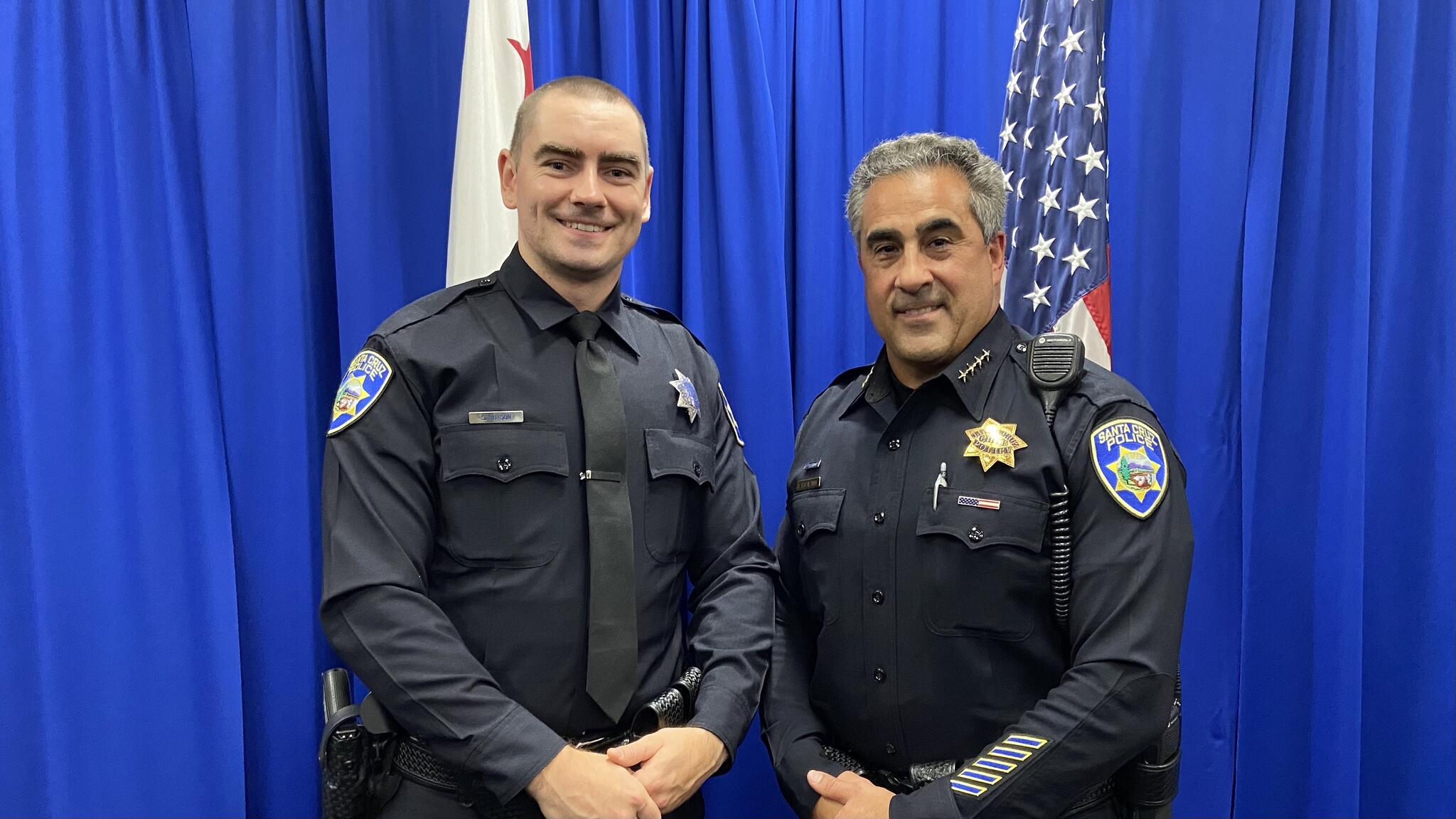 Welcome Officer Hutson to the SCPD Family. (Santa Cruz Police ...