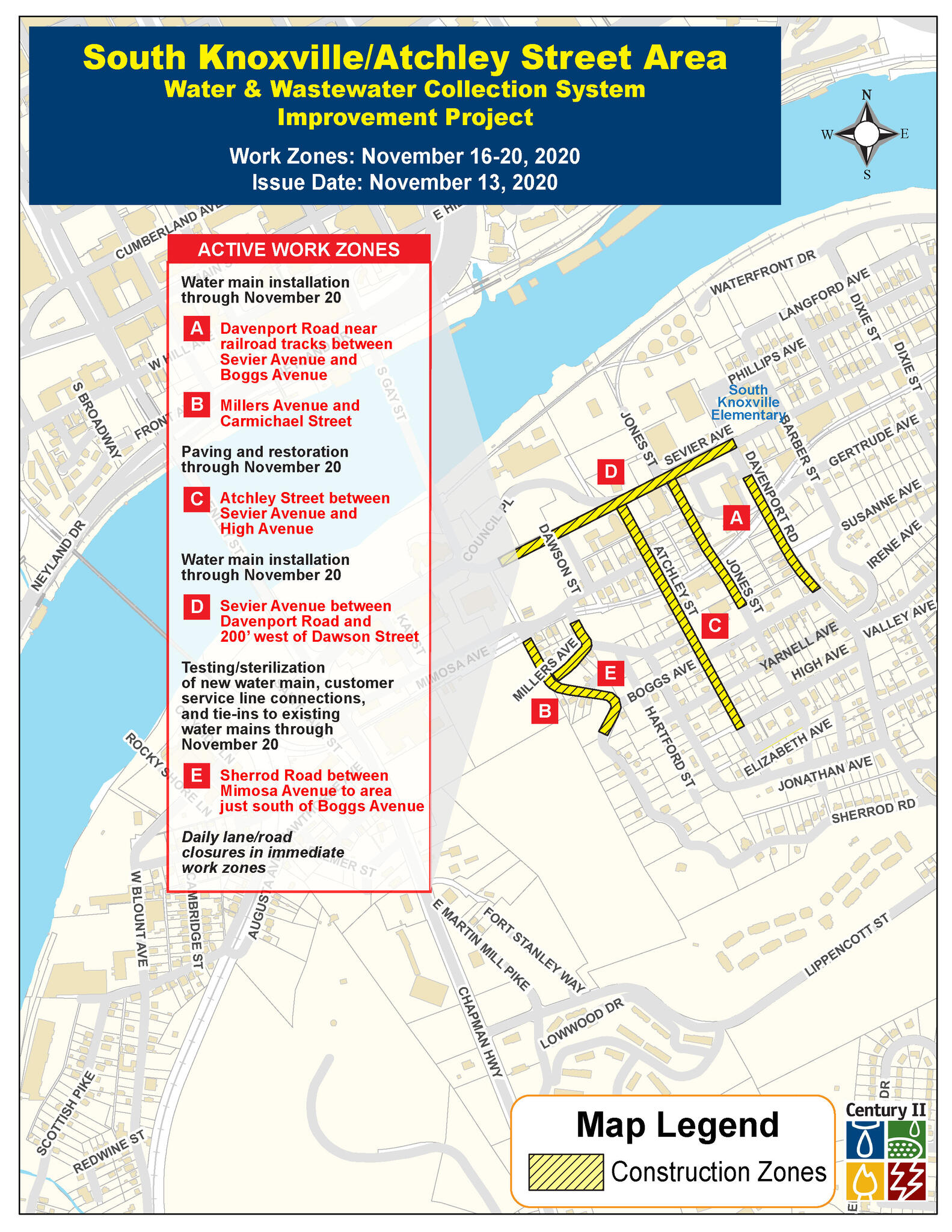 South Knoxville Water Main Replacement & Wastewater Rehabilitation