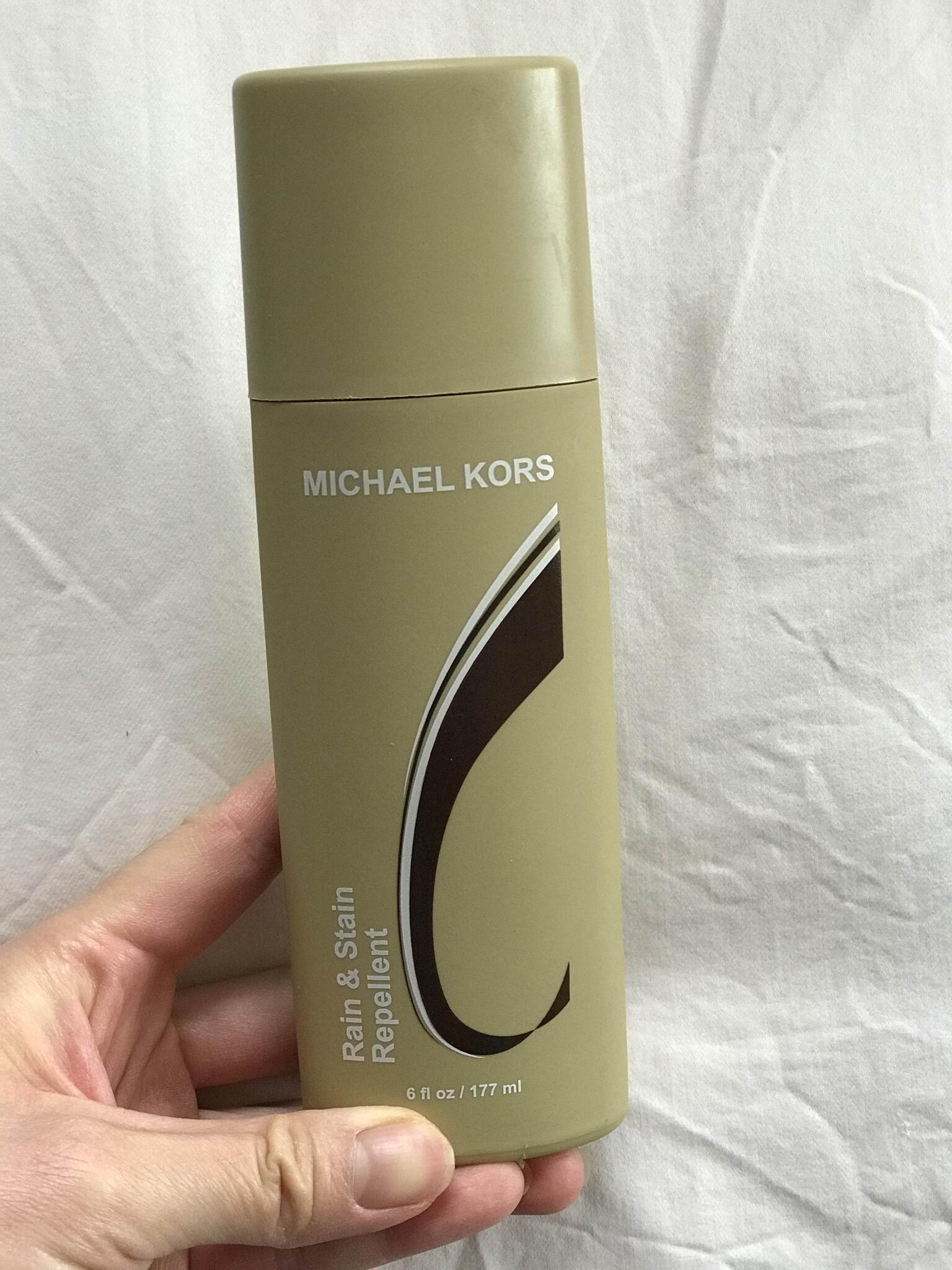 michael kors rain and stain repellent