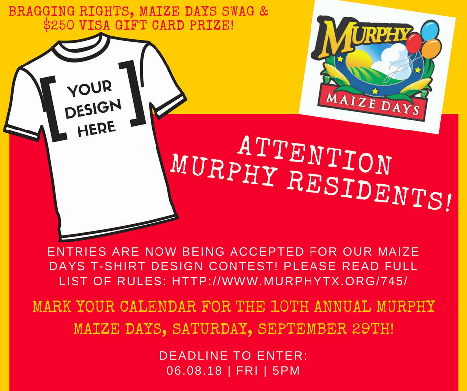 Murphy Visa Card >> T Shirt Contest 250 Visa Card Prize City Of Murphy Mdash Murphy Visa Card >> T Shirt Contest 250 Visa Card Prize City Of Murphy Mdash