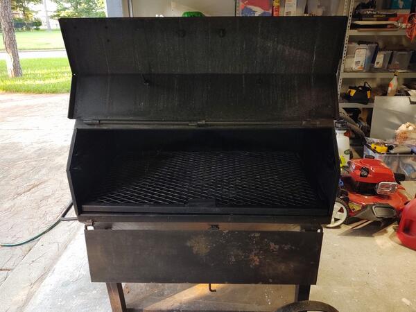 old country bbq pits sabine portable tabletop charcoal grill