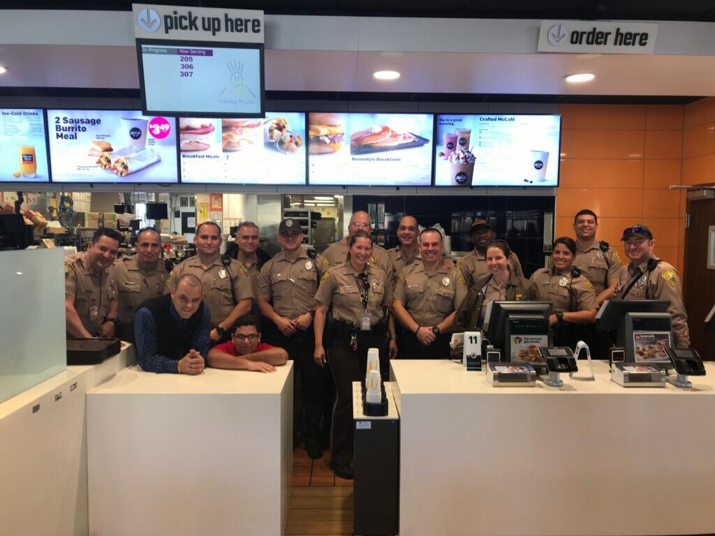 Hammocks District Cookies with Rookies (MiamiDade Police Department