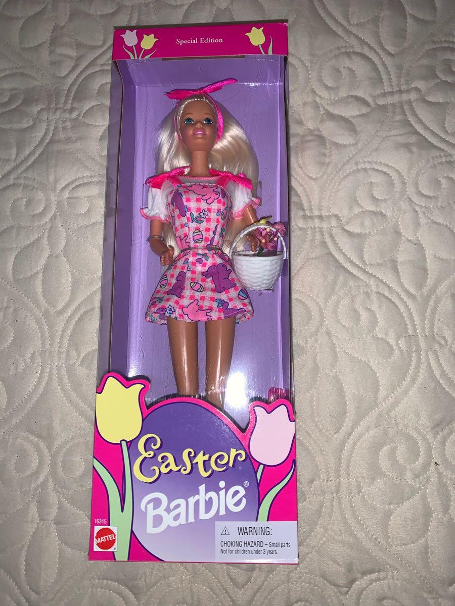 easter barbie 1996