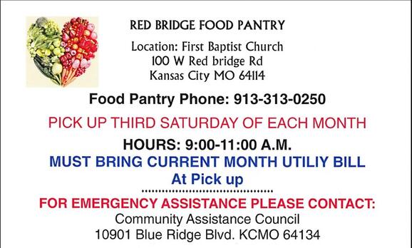 Oct 21 Red Bridge Food Pantry Pickup Day Nextdoor