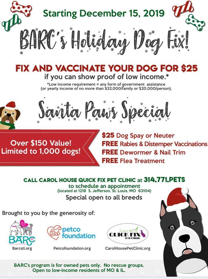 carol house spay and neuter