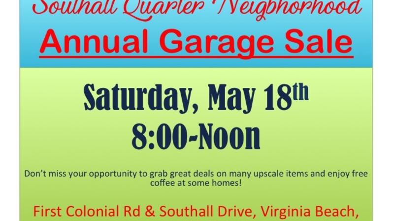 May 18 Southall Quarter Neighborhood Garage Sale Nextdoor