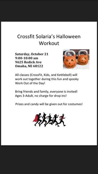 Crossfit Halloween Workout