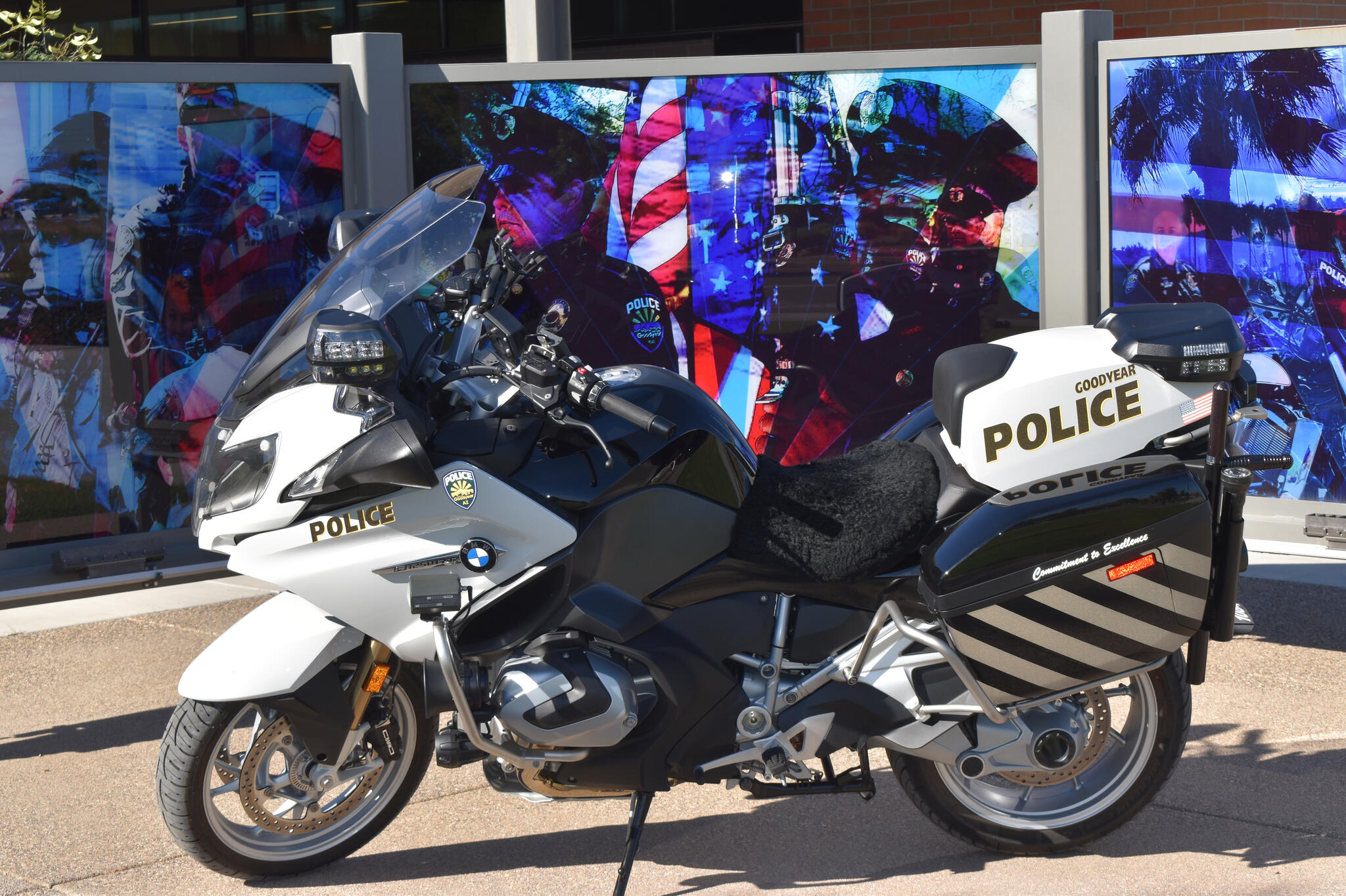 Goodyear Police Introduce New BMW Police Motorcycles (Goodyear Police