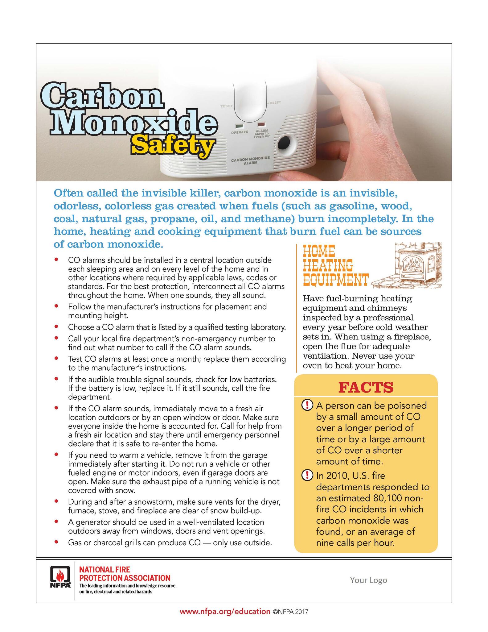 Carbon Monoxide Safety Nashville Fire Department Mdash