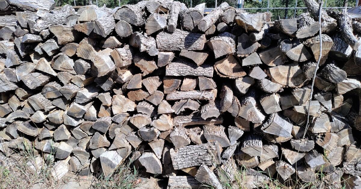 Firewood well seasoned oak for 85 in McLoud, OK Finds — Nextdoor