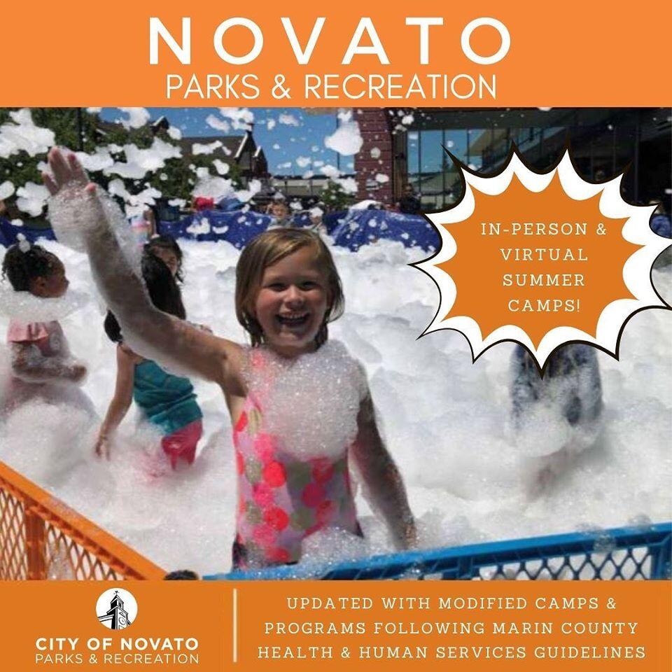 Novato Parks Recreation Summer Camp Registration Now Available City Of Novato Mdash Nextdoor Nextdoor