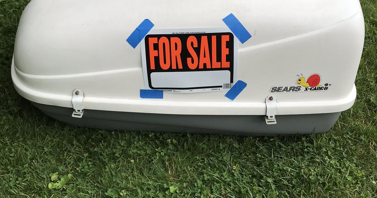 SEARS XCargo Roof Top Carrier with iconic Snail Logo for 40 in