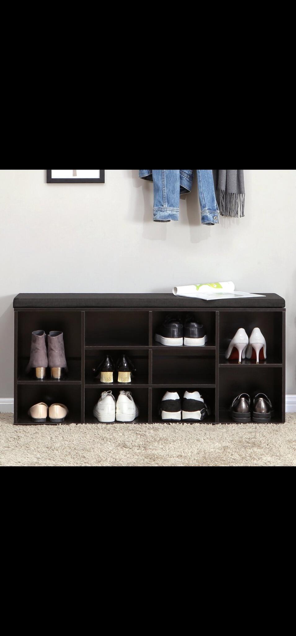 white shoe storage bench on 90 Shoe Storage Bench Nextdoor