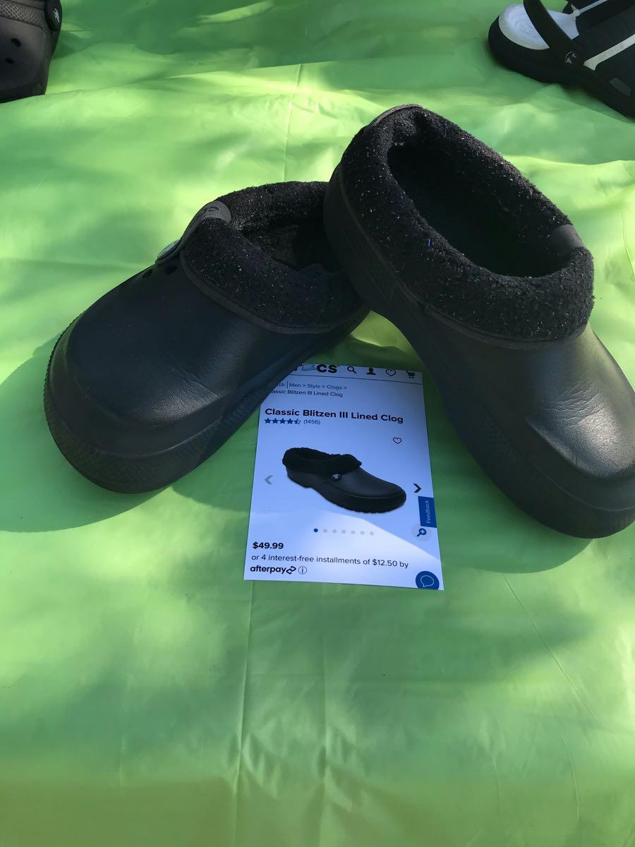 classic blitzen iii lined clog