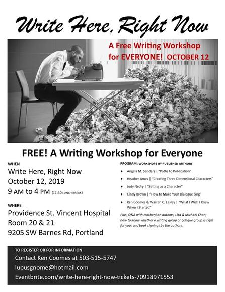 Oct 12 Write Here Right Now Nextdoor
