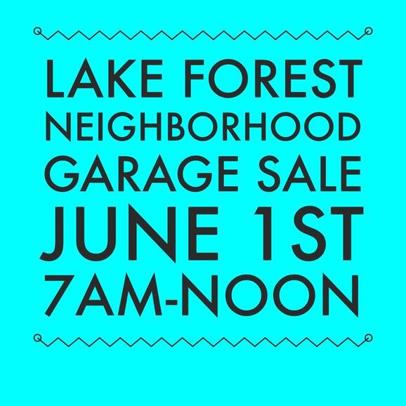 Jun 1 Lake Forest Neighborhood Garage Sale Nextdoor