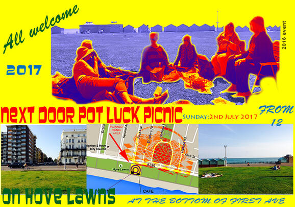 2 Jul 2017 Next Door Hove Lawns Pot Luck Picnic Nextdoor
