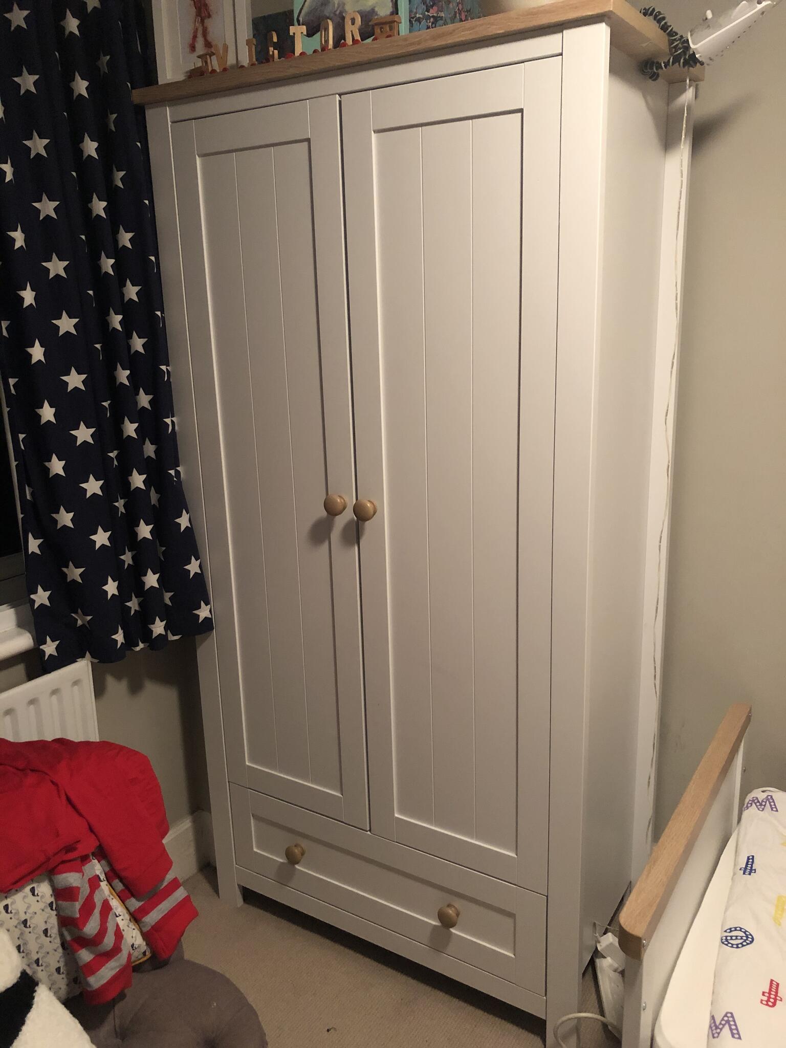 lulworth mothercare wardrobe