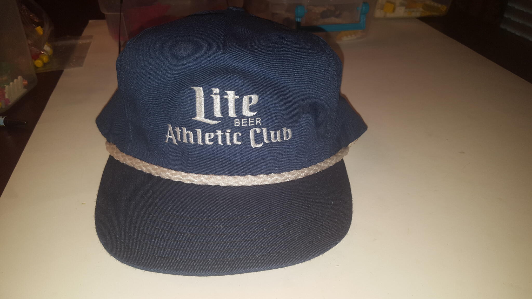 vintage miller lite hat