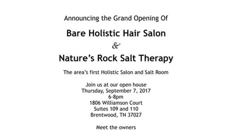 Sep 7 Holistic Hair Salon Grand Opening Nextdoor