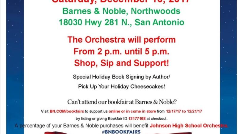 Dec 16 Barnes And Noble Northwoods Johnson High School