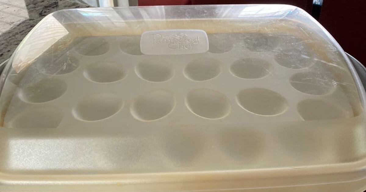 5 · Pampered chef deviled eggs holder — Nextdoor