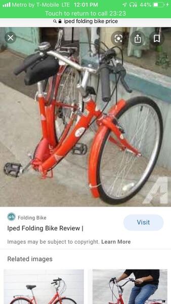 iped folding bike