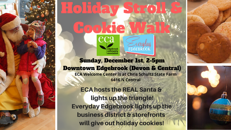 Dec 1 Edgebrook Holiday Stroll Cookie Walk Nextdoor