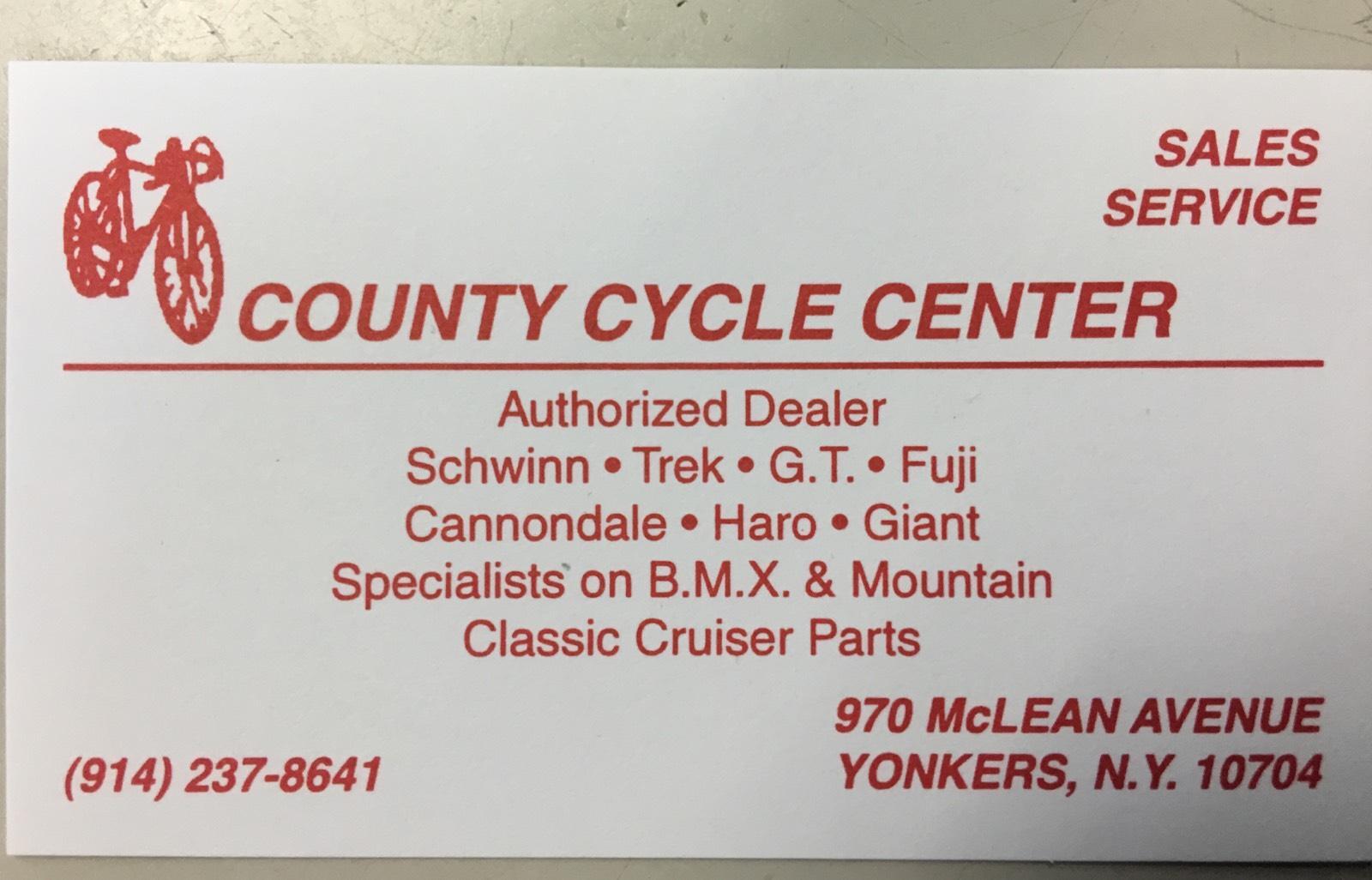 county cycle center