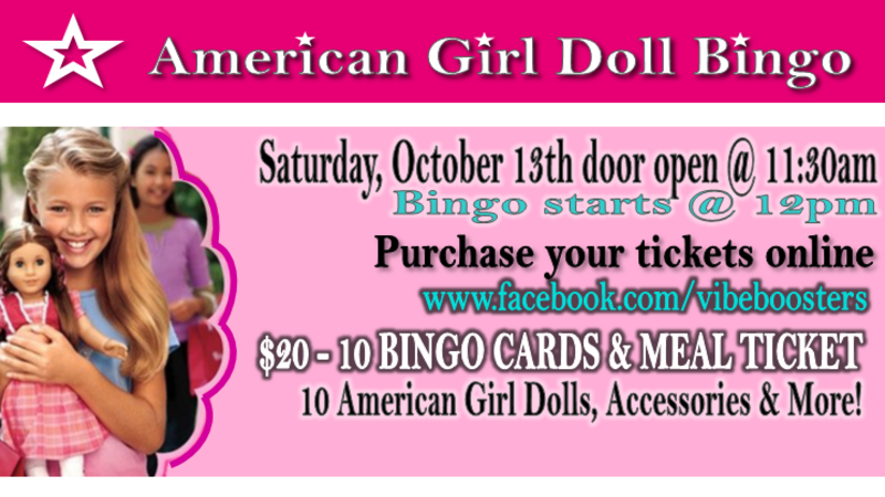 american girl bingo
