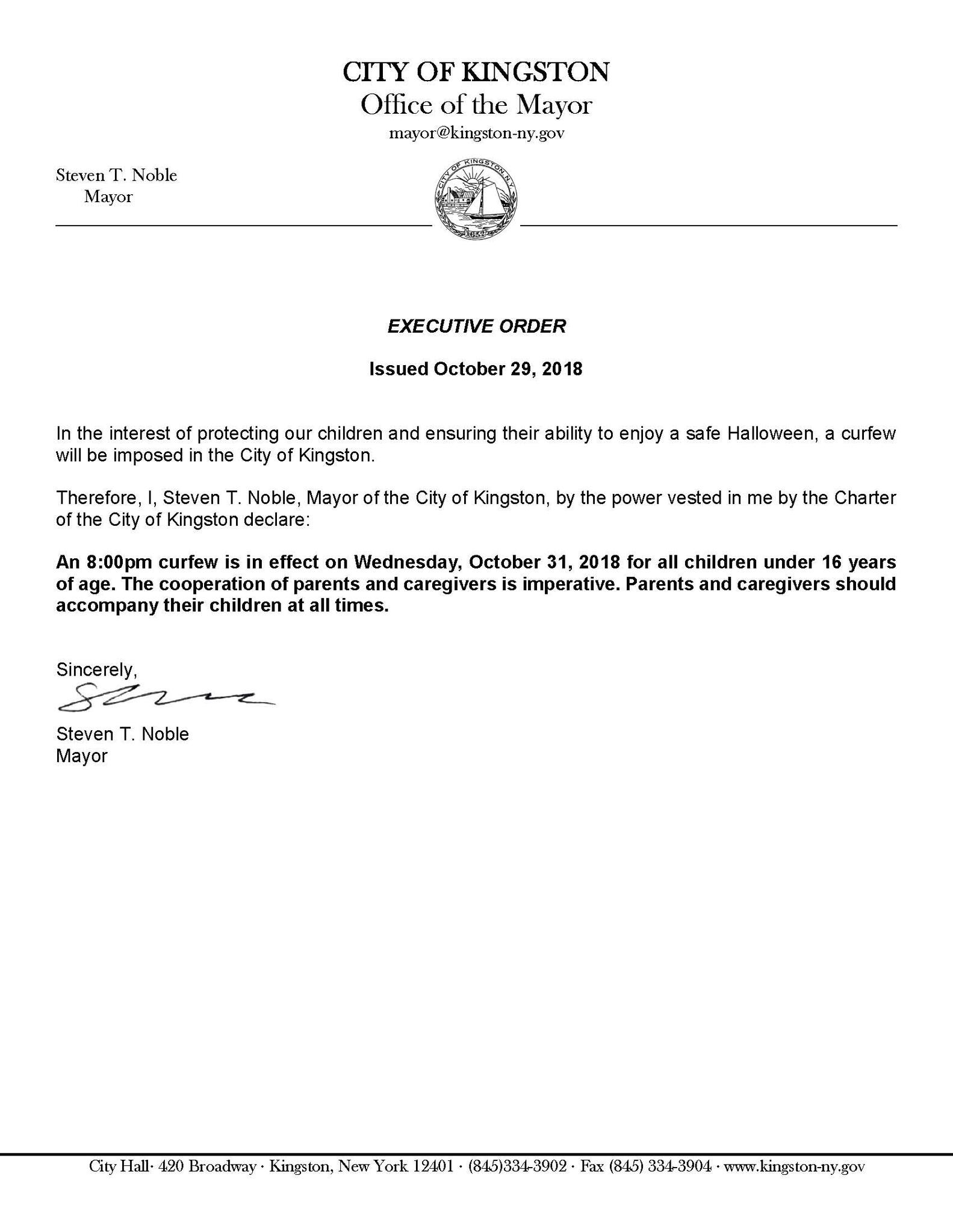 halloween curfew kingston ny 2020 Executive Order Halloween Curfew Kingston Police Department Mdash Nextdoor Nextdoor halloween curfew kingston ny 2020