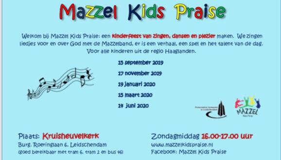 15 Sep 19 15 September Start Nieuw Seizoen Kids Praise Nextdoor