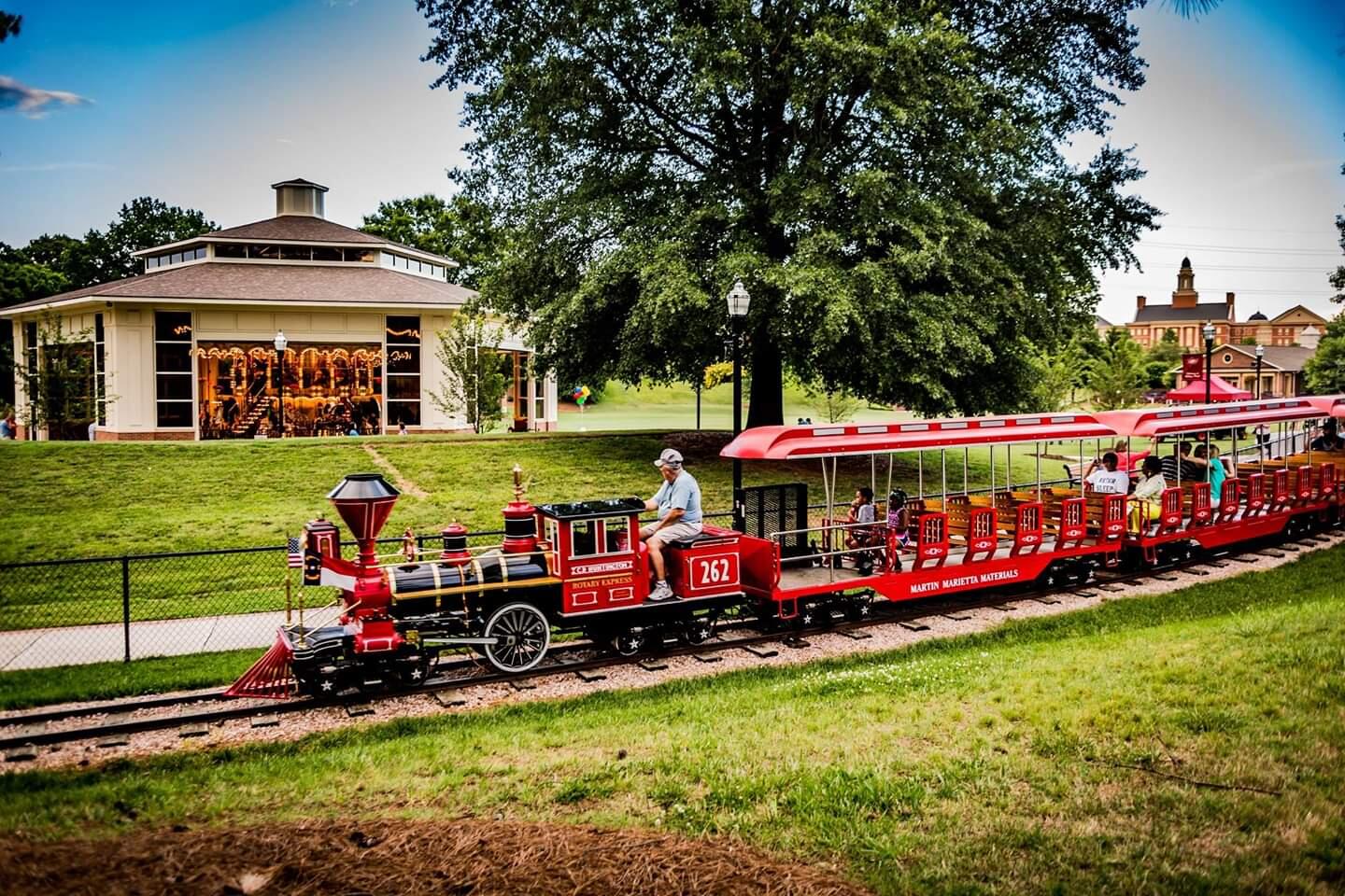 Village Park Train and Carousel Spring Hours Announced (City of
