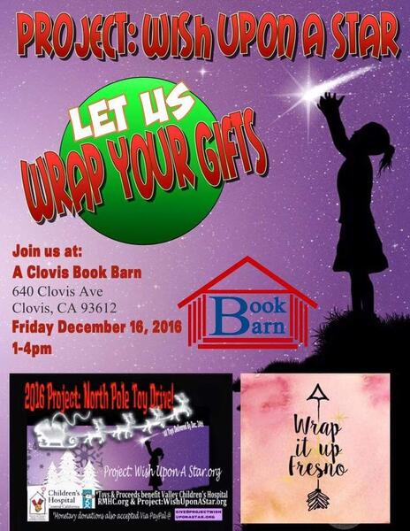 Dec 16 The Book Barn Project Wish Upon A Star Gift Wrap