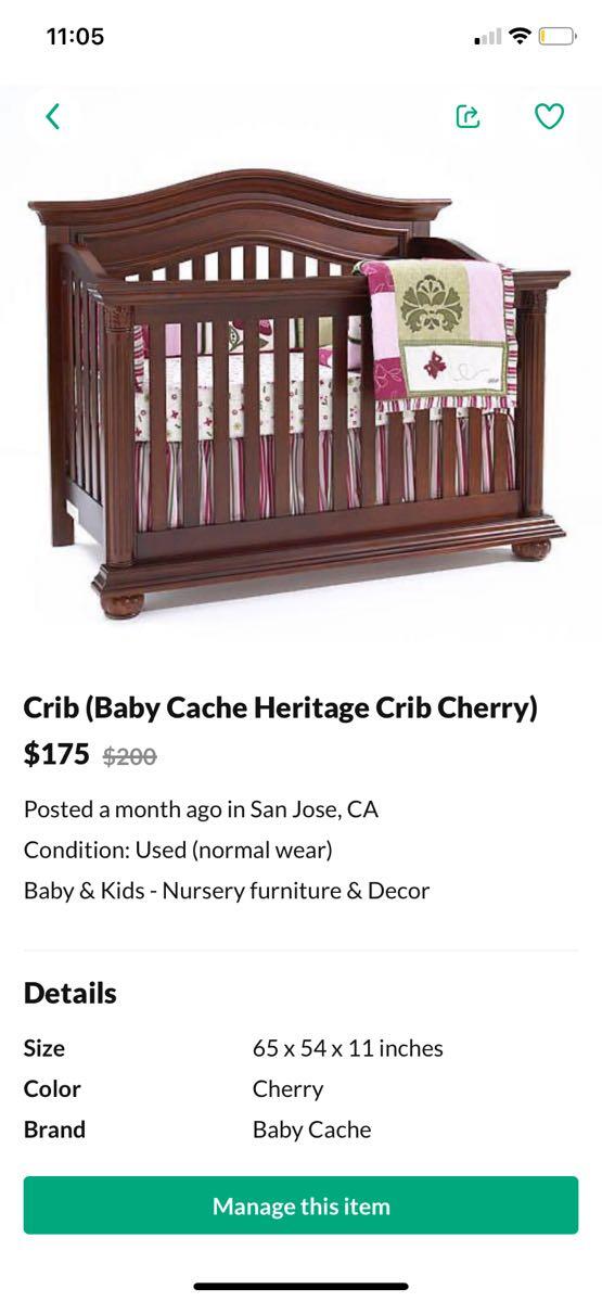 baby cache heritage cherry