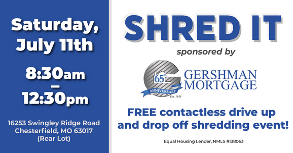 Jul 11 Shredit Free Shredding With Gershman Mortgage Nextdoor